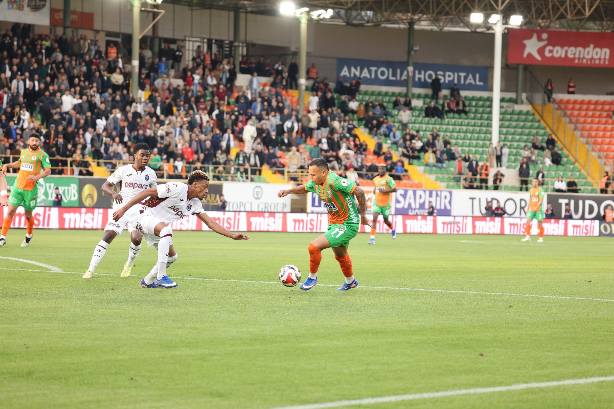 ALANYASPOR İLE TRABZONSPOR YENİŞEMEDİ