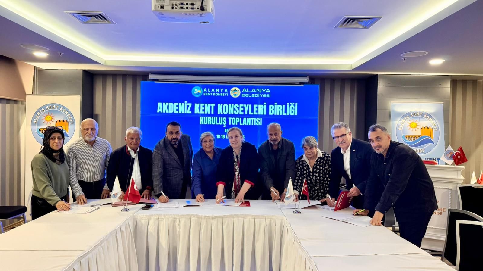 KURUCU DÖNEM BAŞKANI ALANYA OLDU