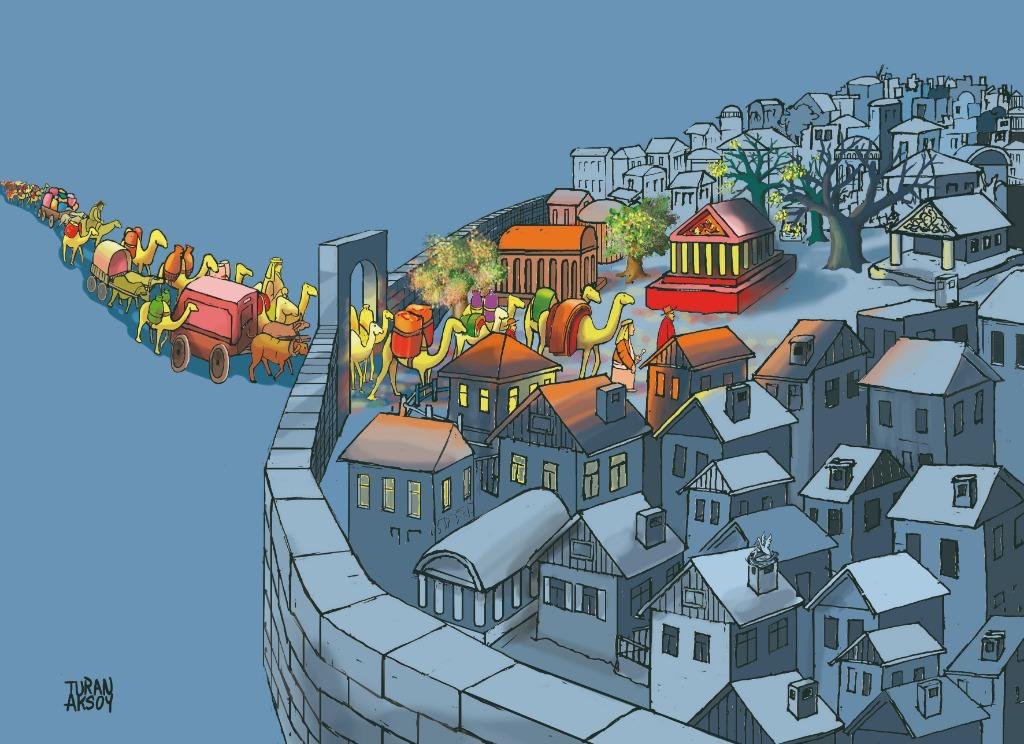 KERVAN TEMALI KARİKATÜR YARIŞMASININ KAZANANLARI AÇIKLANDI