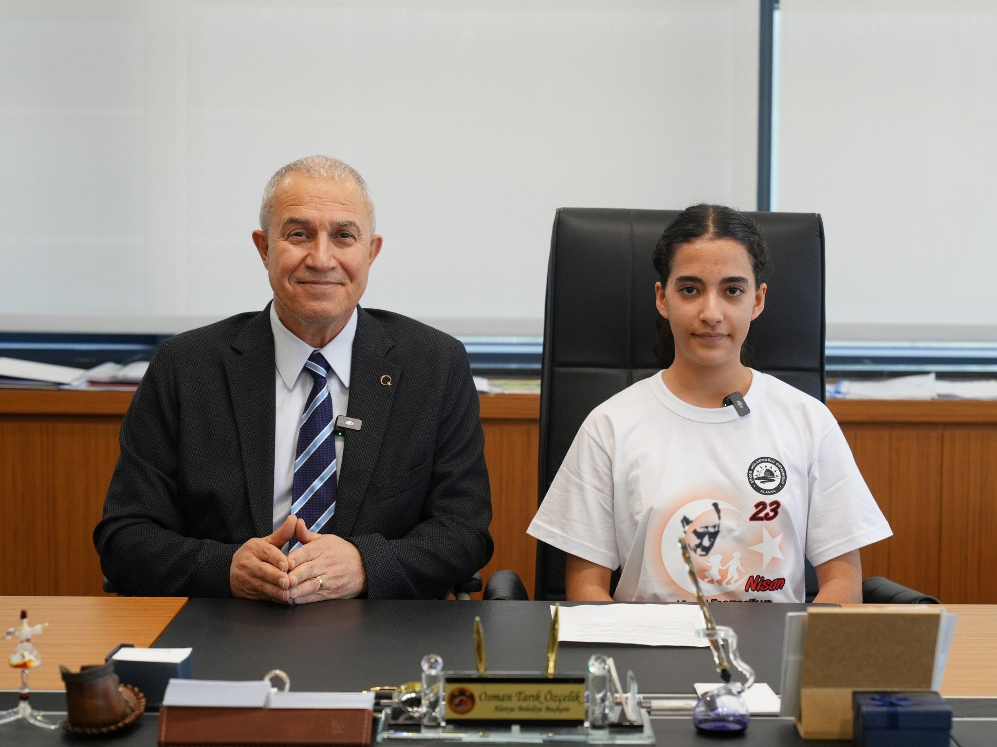 BAŞKAN ÖZÇELİK KOLTUĞUNU KARSU'YA DEVRETTİ