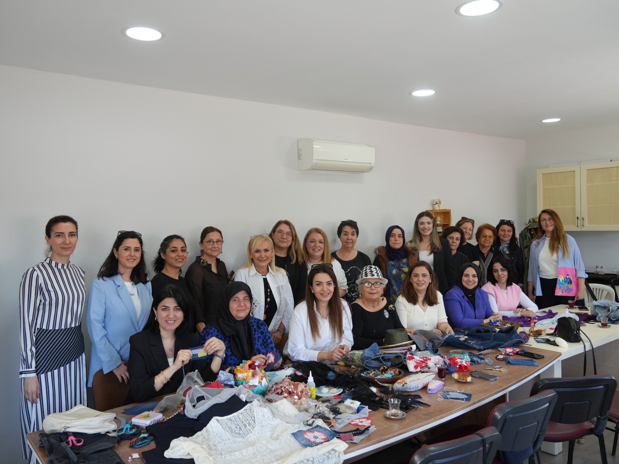 ÇEVRE BİLİNCİ VE KADIN DAYANIŞMASINI BİRLEŞTİREN ETKİNLİK