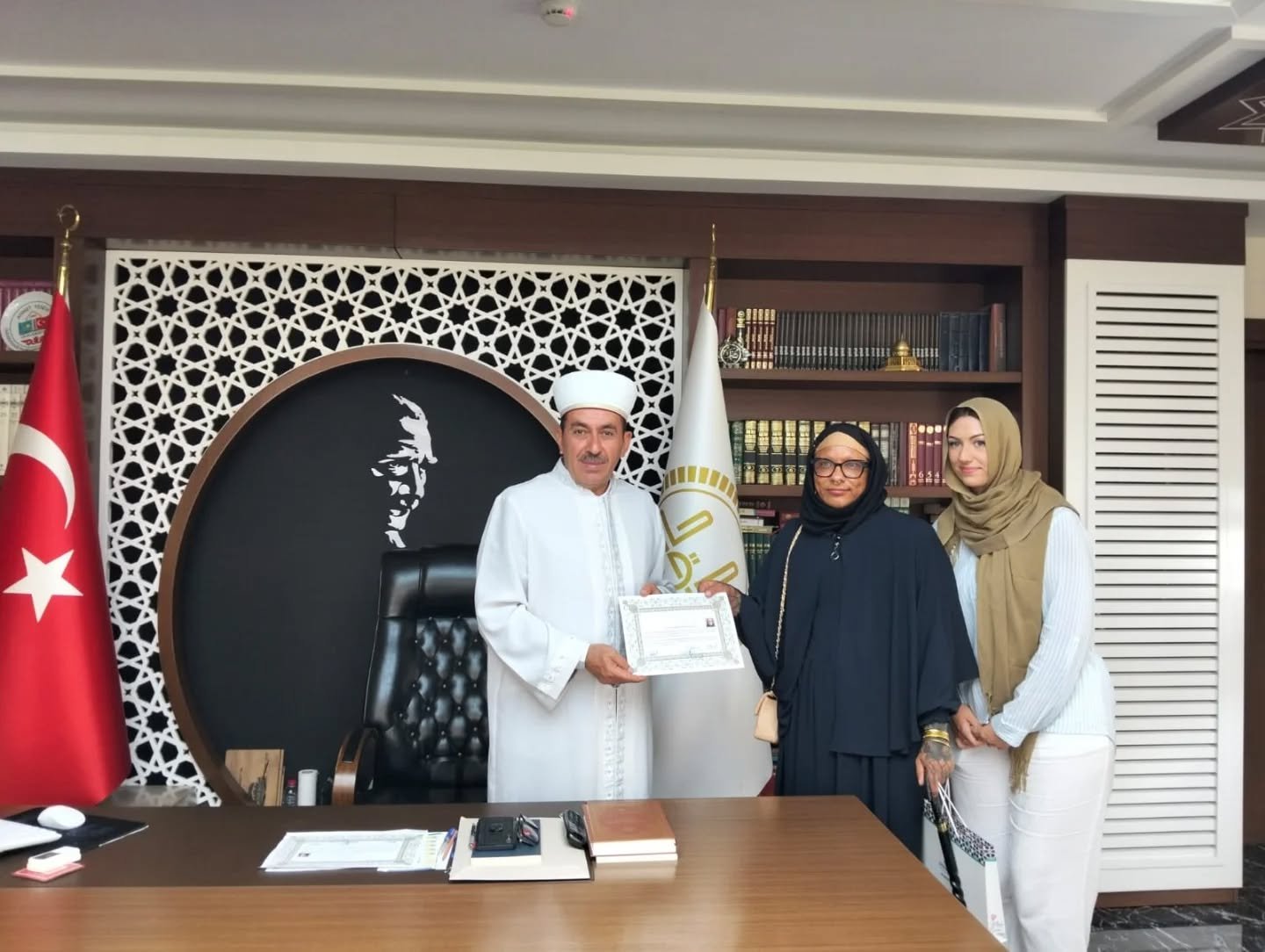 ALMAN VATANDAŞI MÜSLÜMAN OLDU