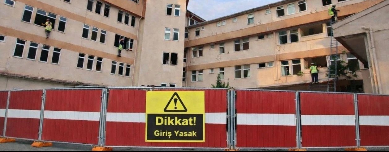 HASTANE NİHAYET YIKILIYOR