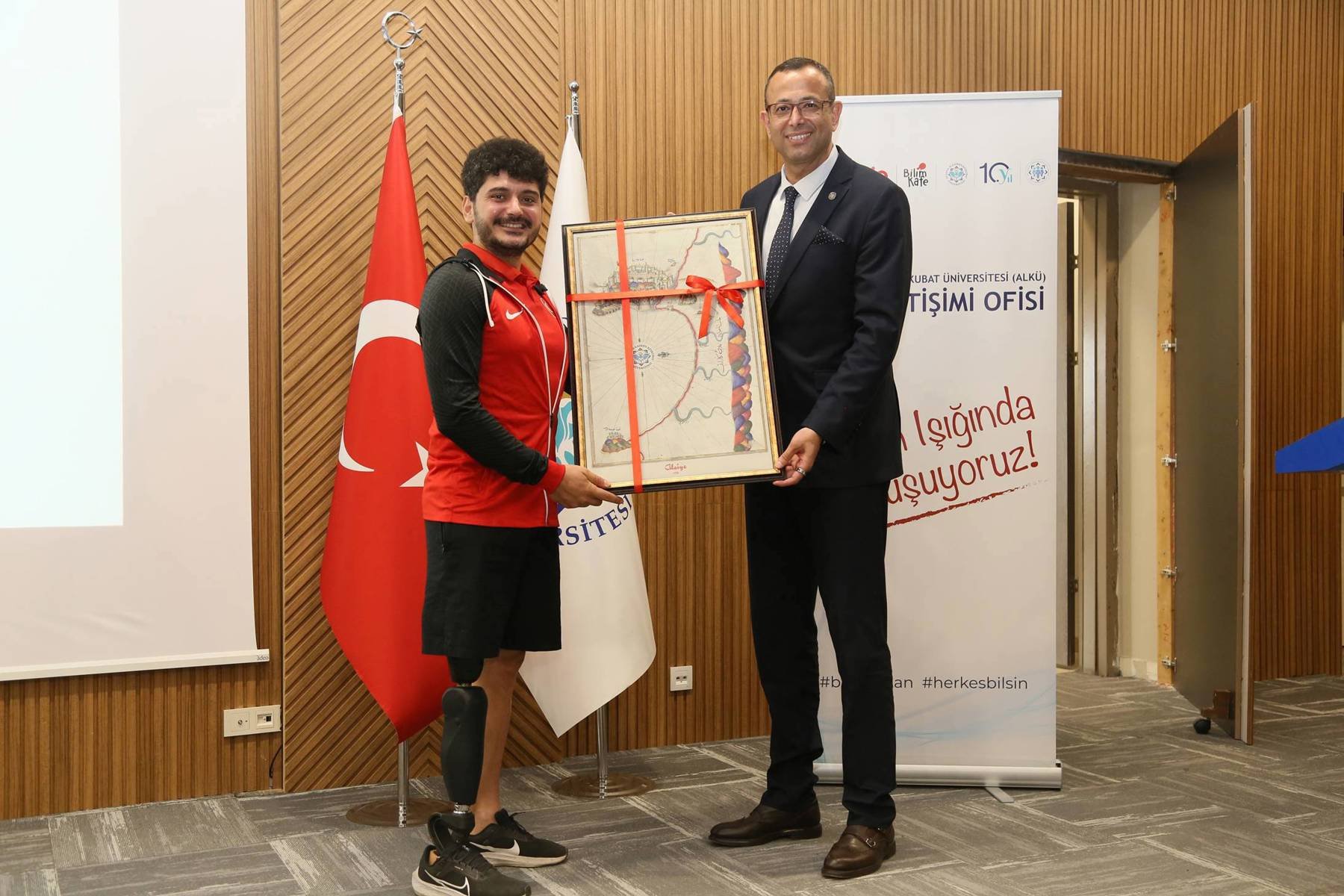 MİLLÎ GURUR BARIŞ TELLİ ALKÜ’DE AZMİNİ ANLATTI