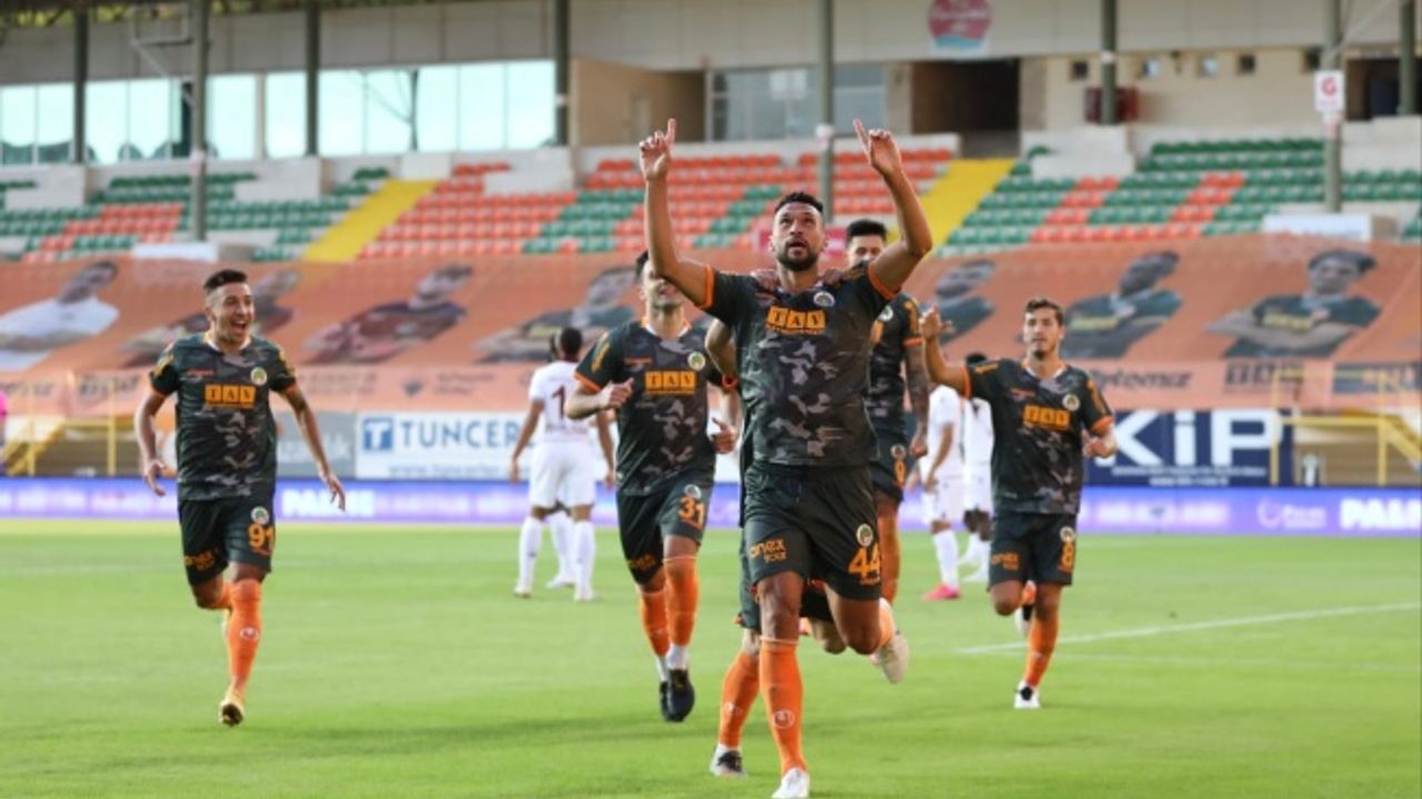 ALANYASPOR 1 PUANA RAZI OLDU