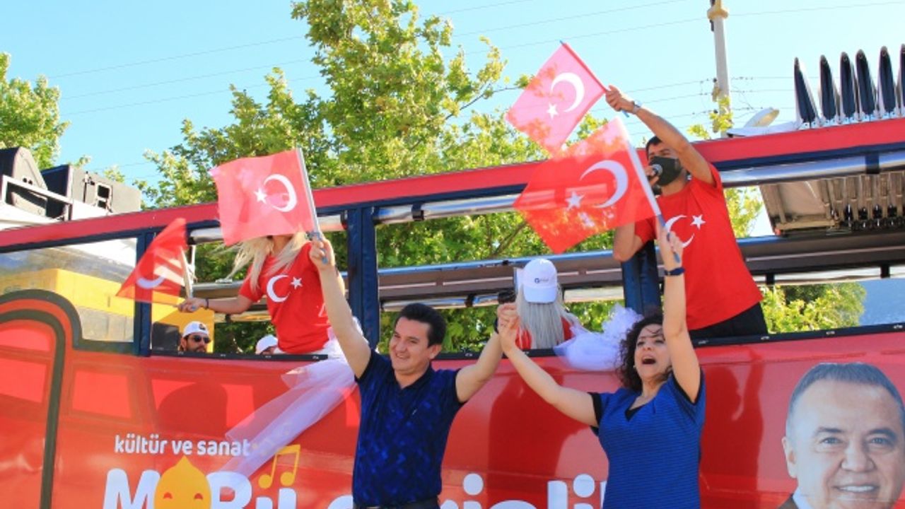 19 Mayıs coşkusu ilçelerde devam ediyor