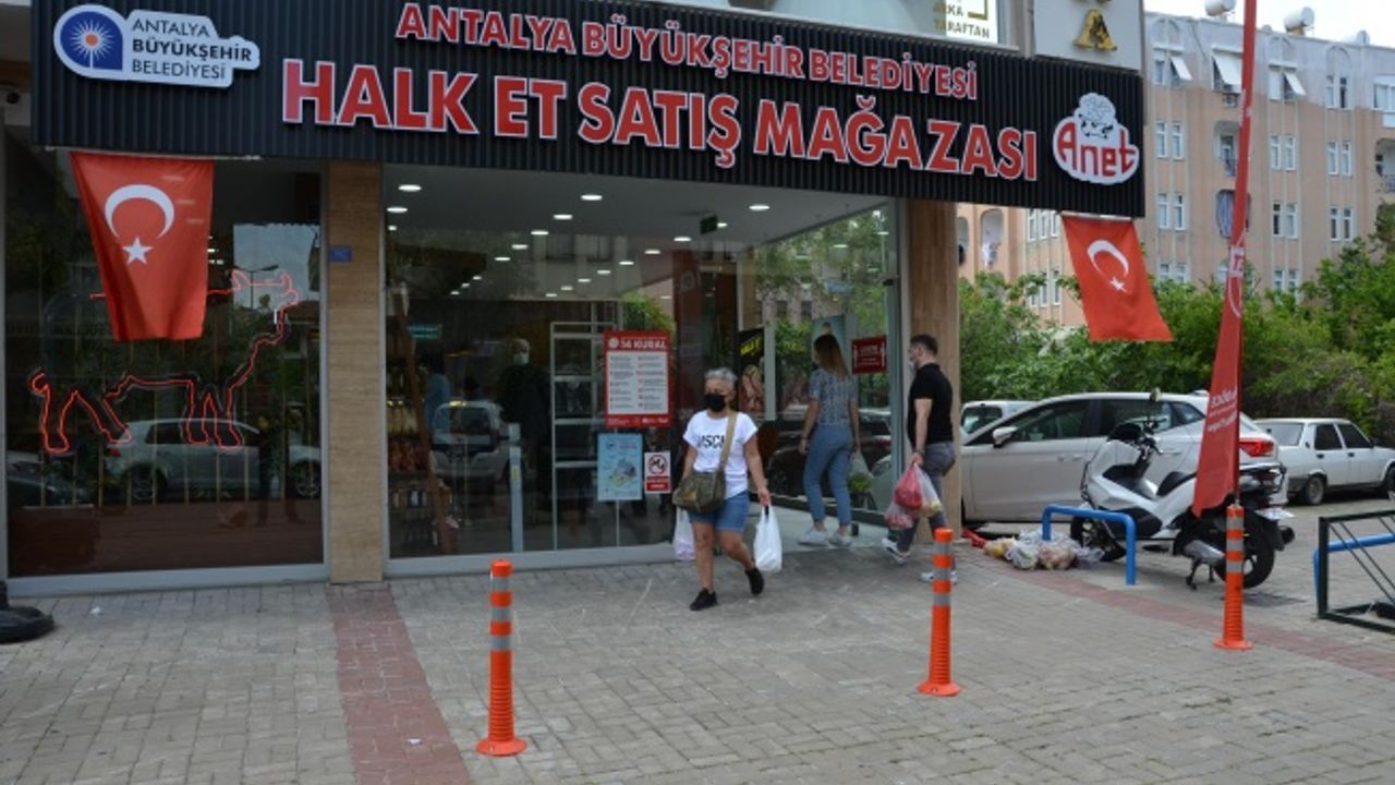 Alanya Halk Et'de rekor satış