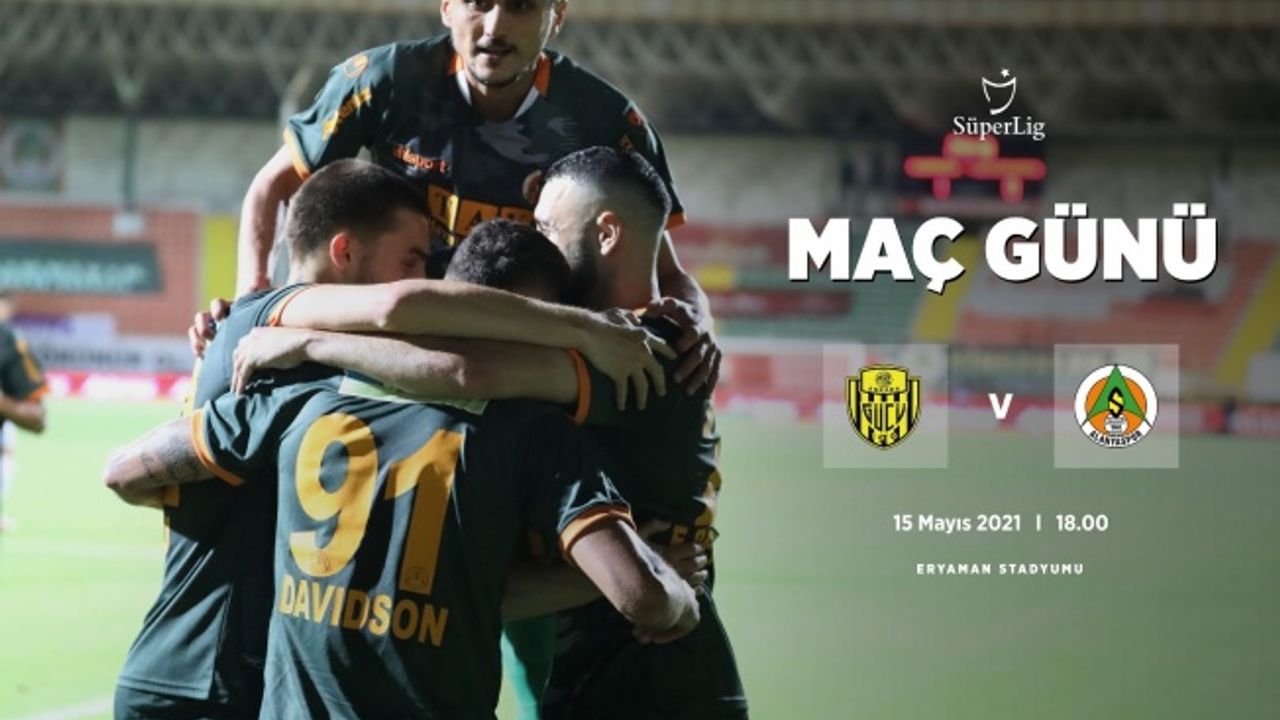 ALANYASPOR SEZONU GALİBİYETLE BİTİRMEK İSTİYOR