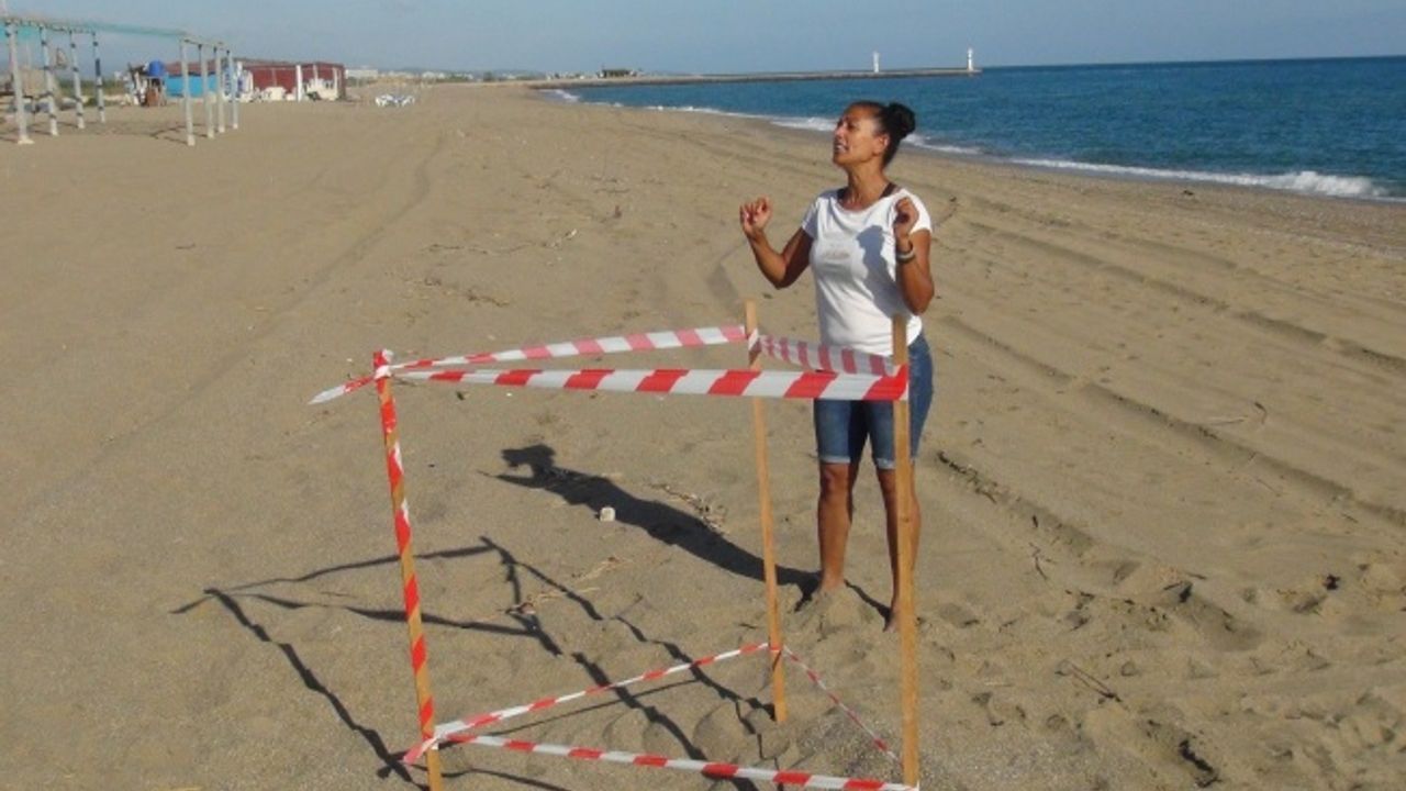 Antalya'da Caretta Caretta yumurtaları için nöbet başladı