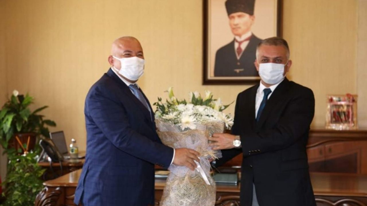 Başkan Şahin'den Vali Yazıcı'ya teşekkür ziyareti