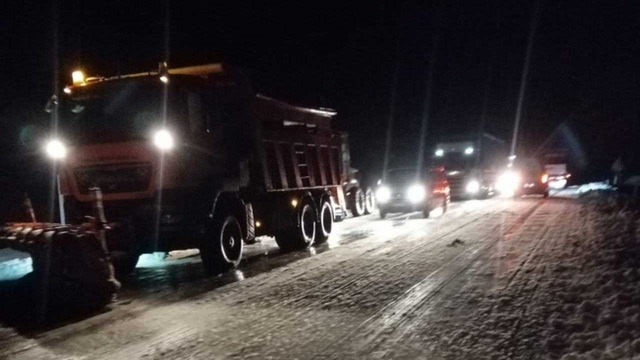 Antalya-Konya karayolunda ağır tonajlı araçların geçişine izin verilmiyor