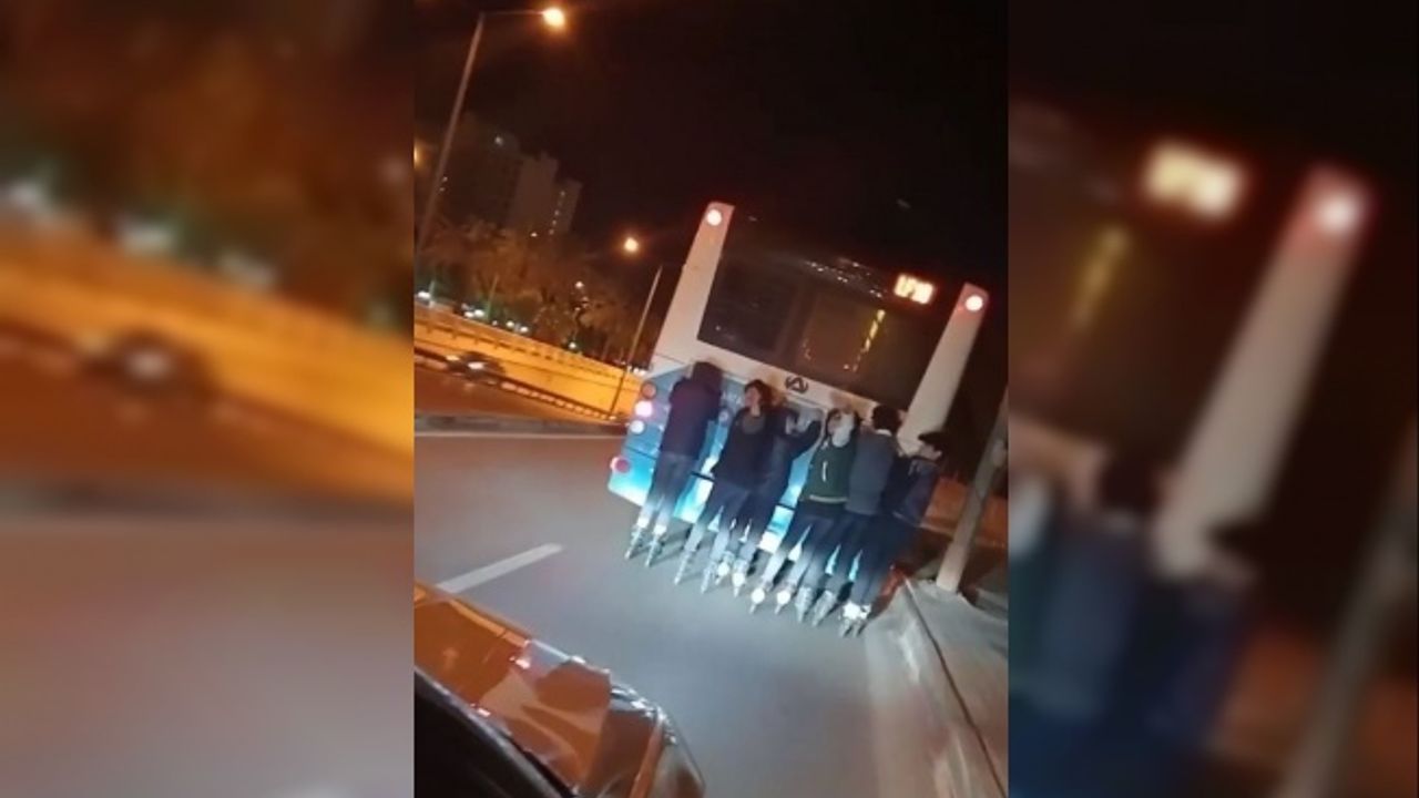 Antalya’da patenli gençlerin ‘mis gibi’ tehlikeli yolculuğu