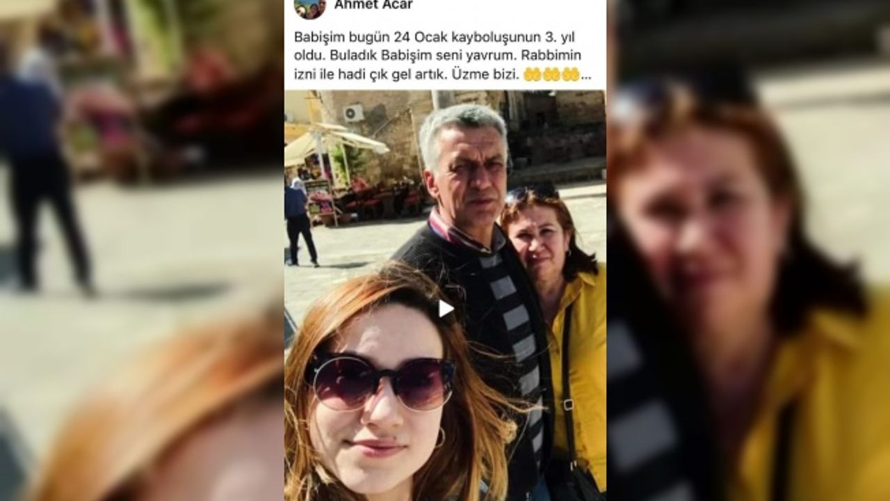 Kayboluşunun 3. yılında Buse'nin babasından yürek burkan paylaşım