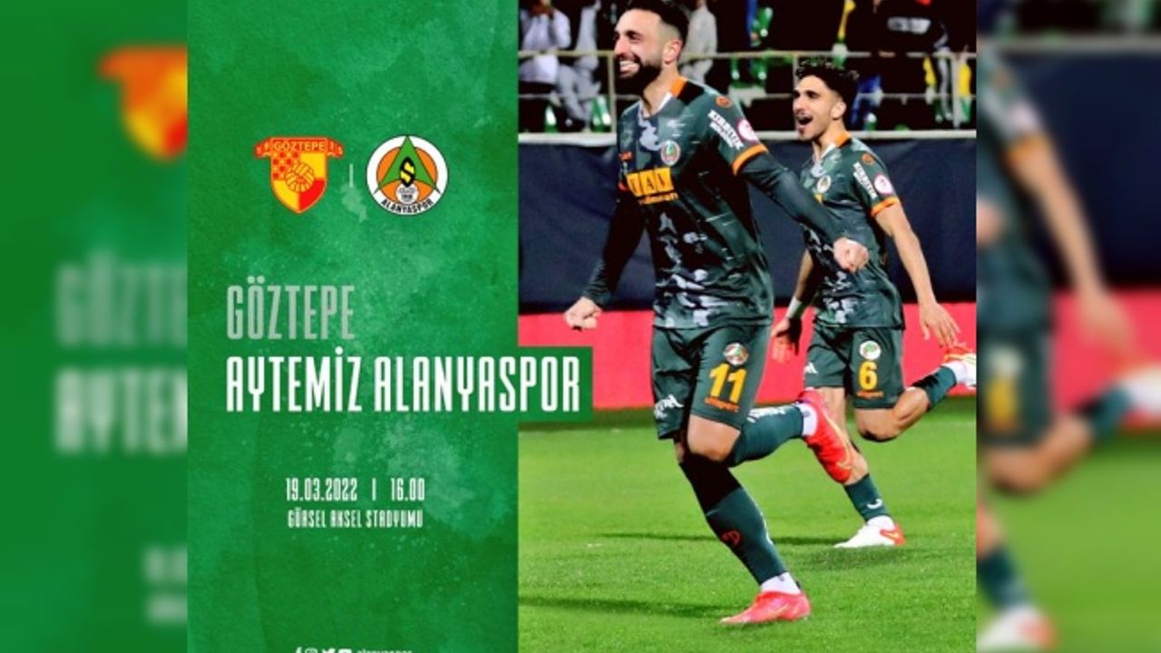 Aytemiz Alanyaspor, İzmir'de ilk kez Süper Lig zaferi istiyor