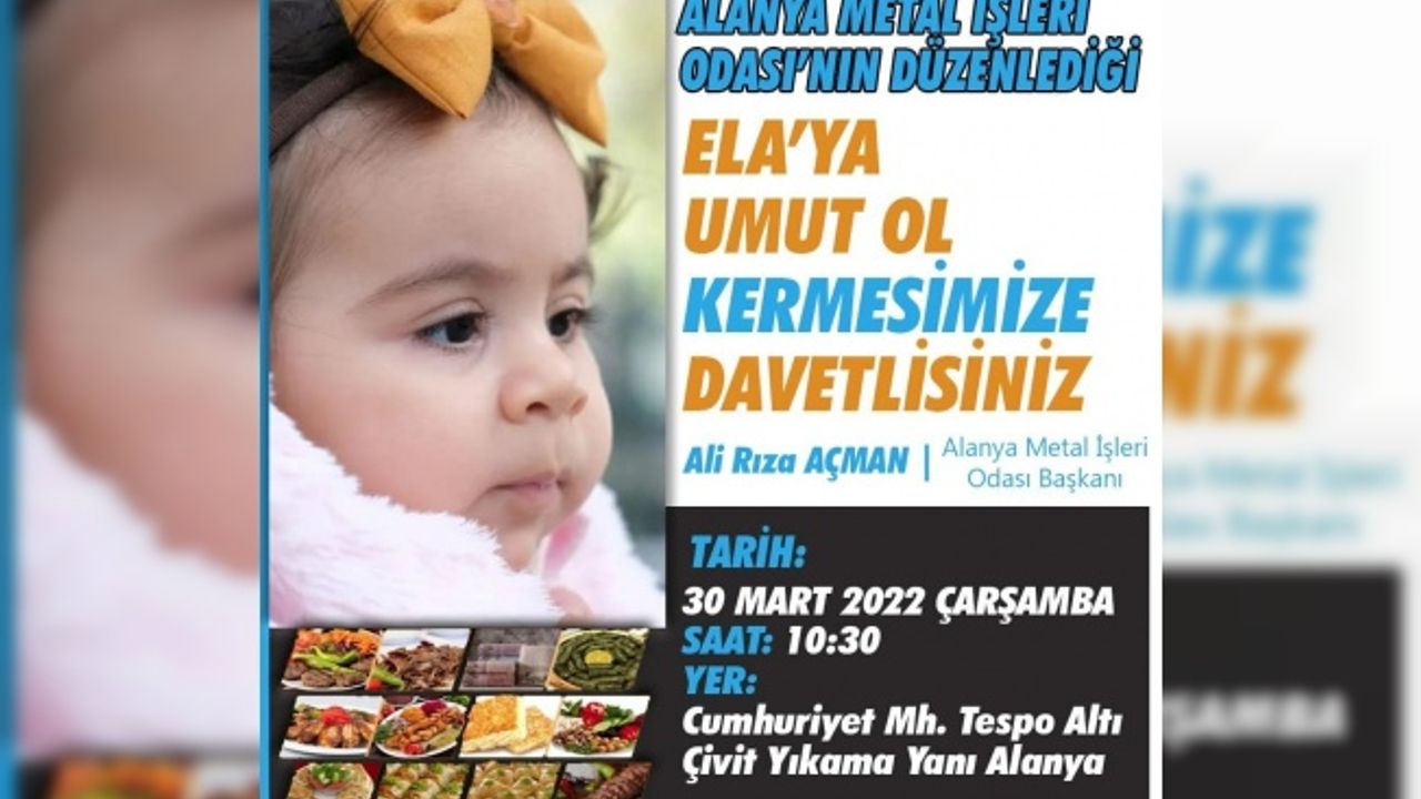 ELA'YA UMUT OL KERMESİ YARIN