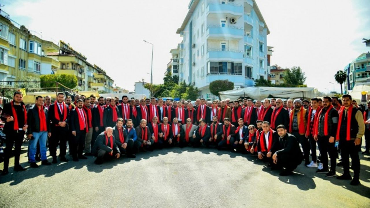 GÖK, OBA'DA 500 KİŞİYLE YÜRÜDÜ