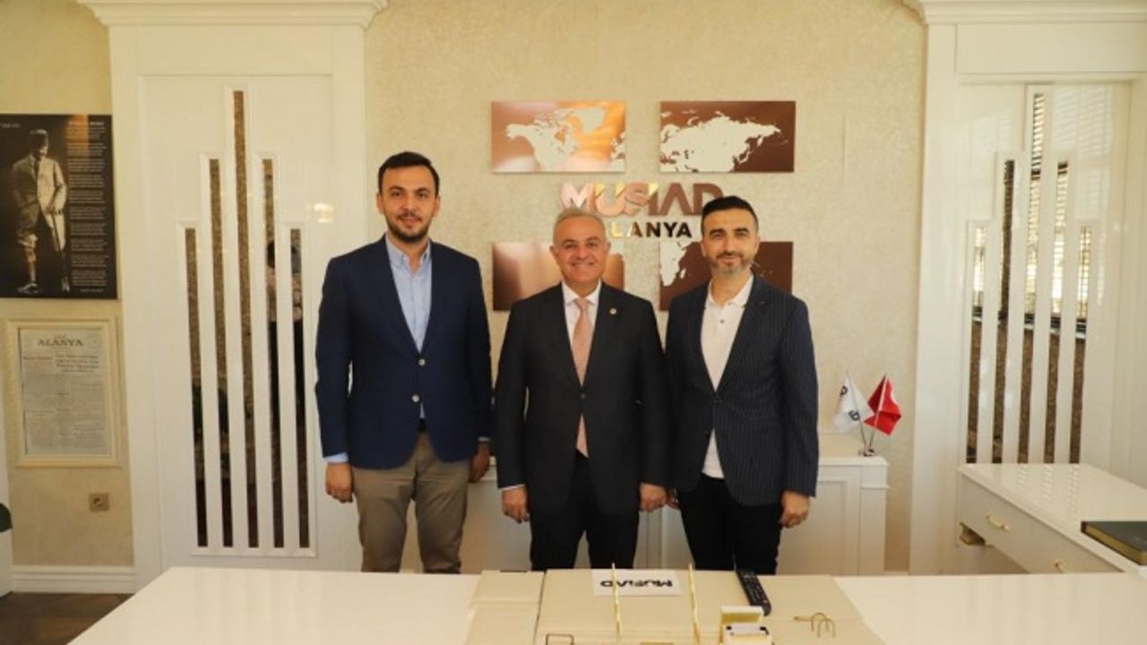 MV Şeker Alanya MÜSİAD’ı Ziyaret Etti