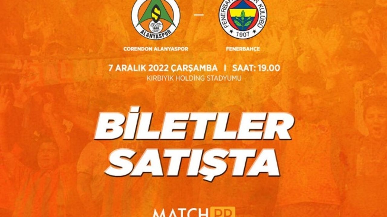 ALANYASPOR'A FB MAÇI İÇİN İNDİRİM ÇAĞRISI