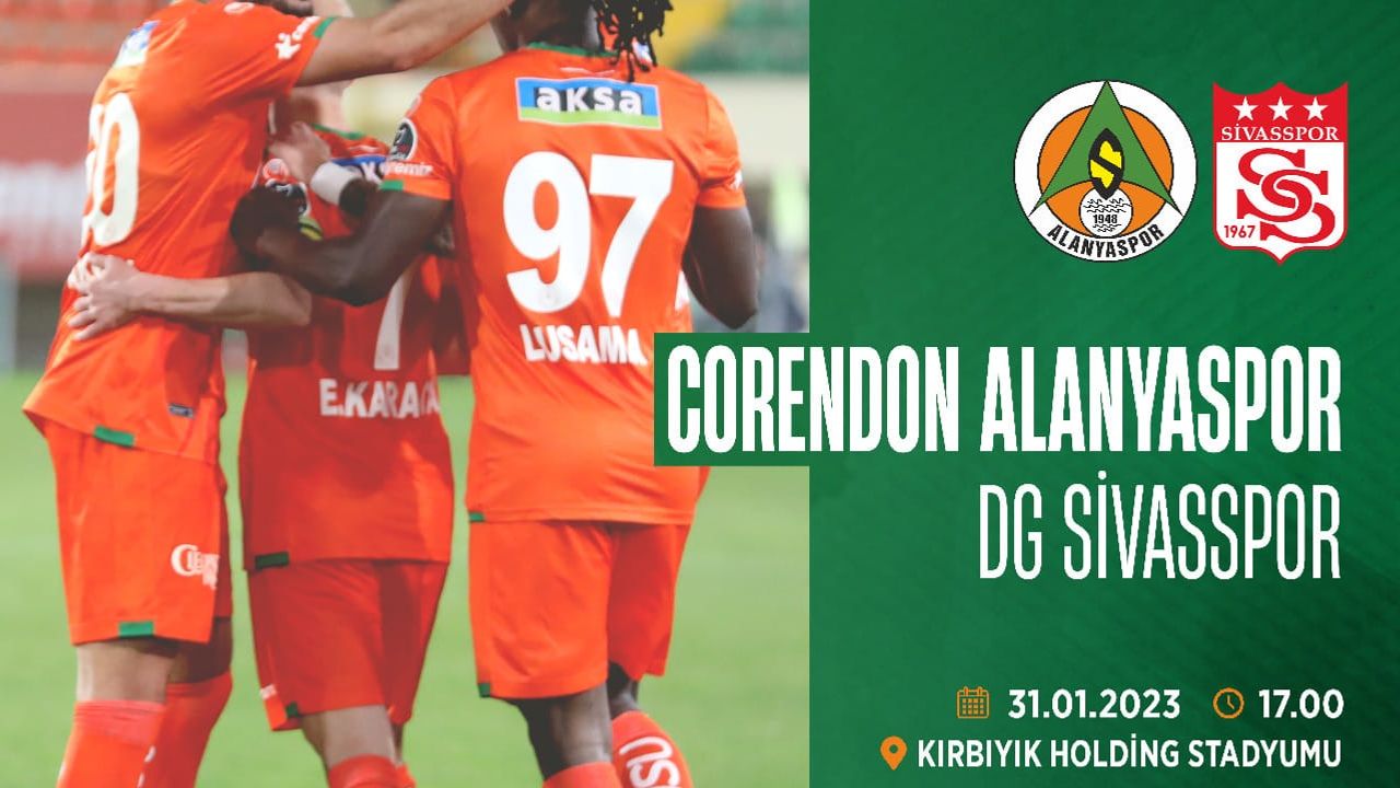 Alanyaspor, Sivasspor'u ağırlıyor