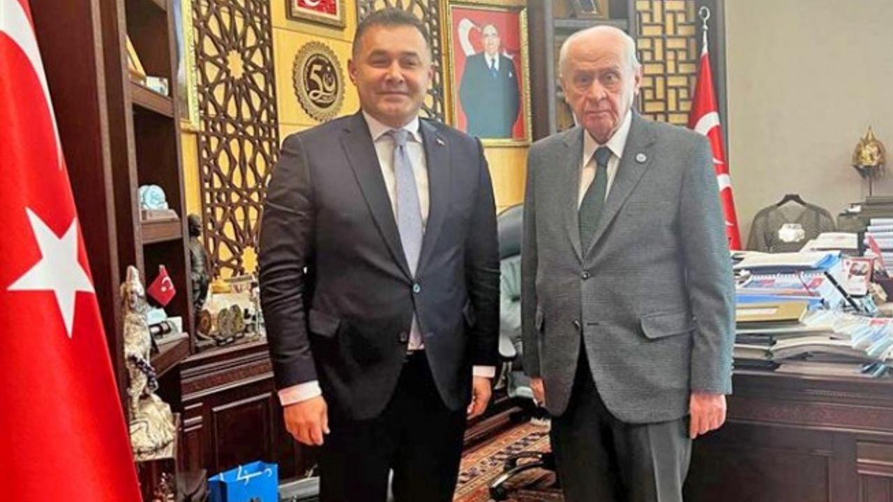 BAŞKAN YÜCEL, MHP GENEL BAŞKANI BAHÇELİ’Yİ ZİYARET ETTİ