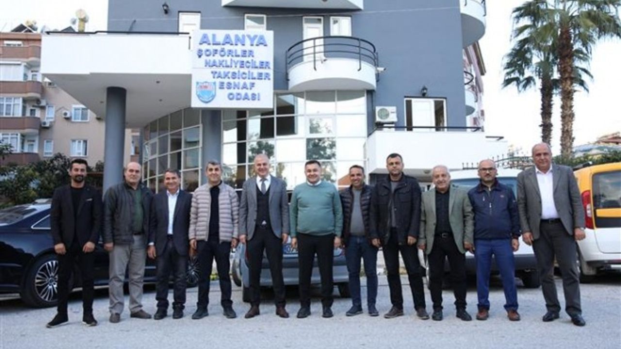 BAŞKAN YÜCEL’DEN ULAŞIM SEKTÖRÜNÜN TEMSİLCİLERİNE ZİYARET