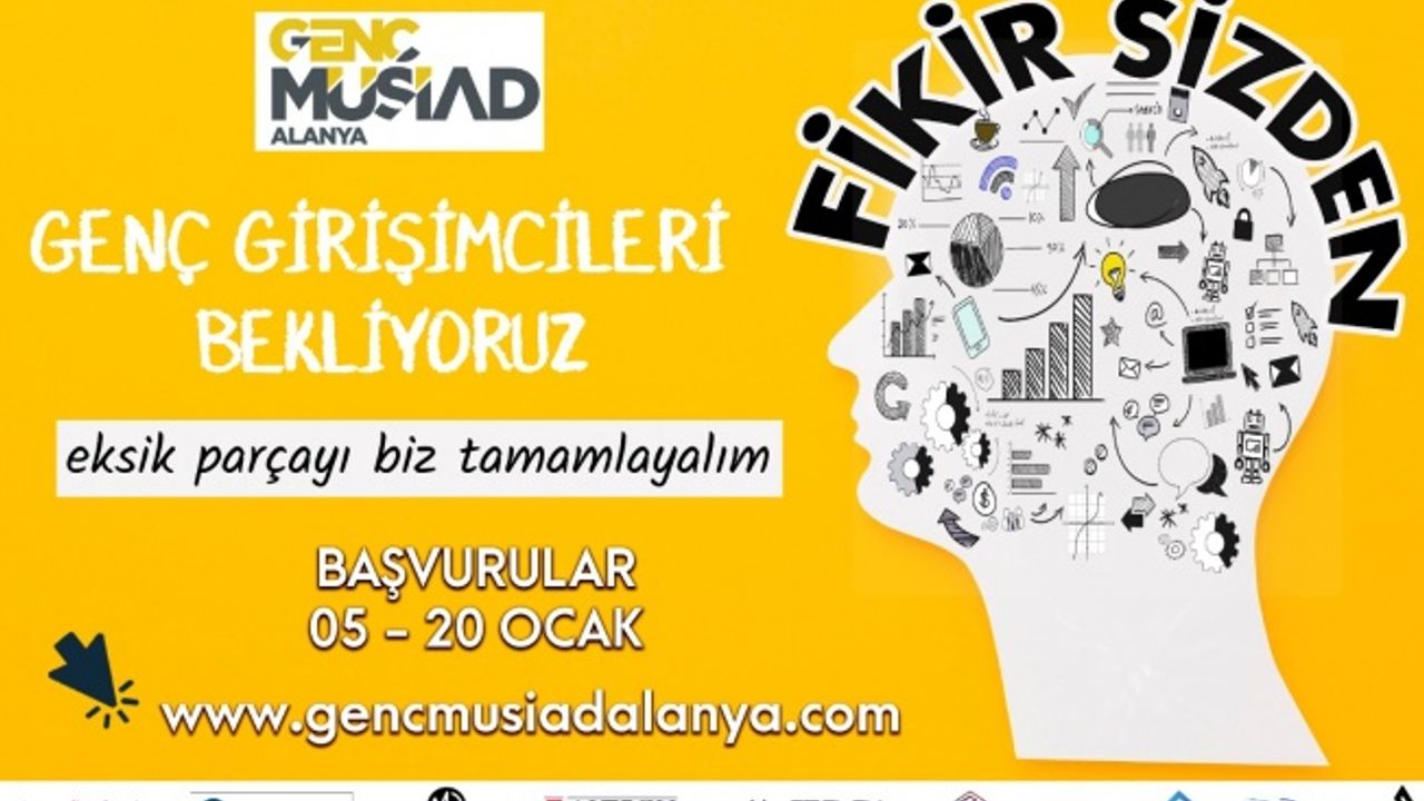 Genç MÜSİAD Alanya ‘Fikir Sizden Projesi’ni başlattı