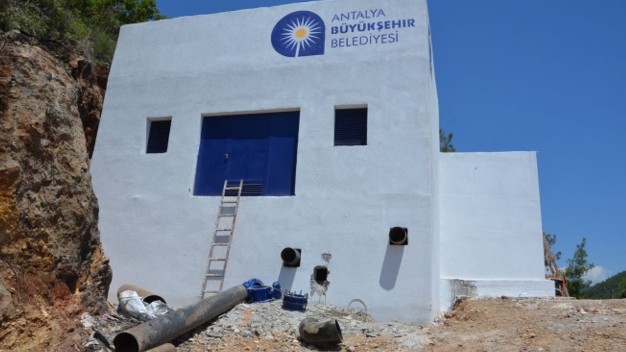 ASAT’tan Alanya Kargıcak’a yeni su deposu