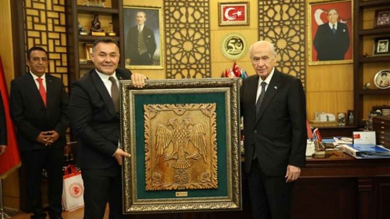 BAŞKAN YÜCEL’DEN MHP GENEL BAŞKANI BAHÇELİ’YE ZİYARET