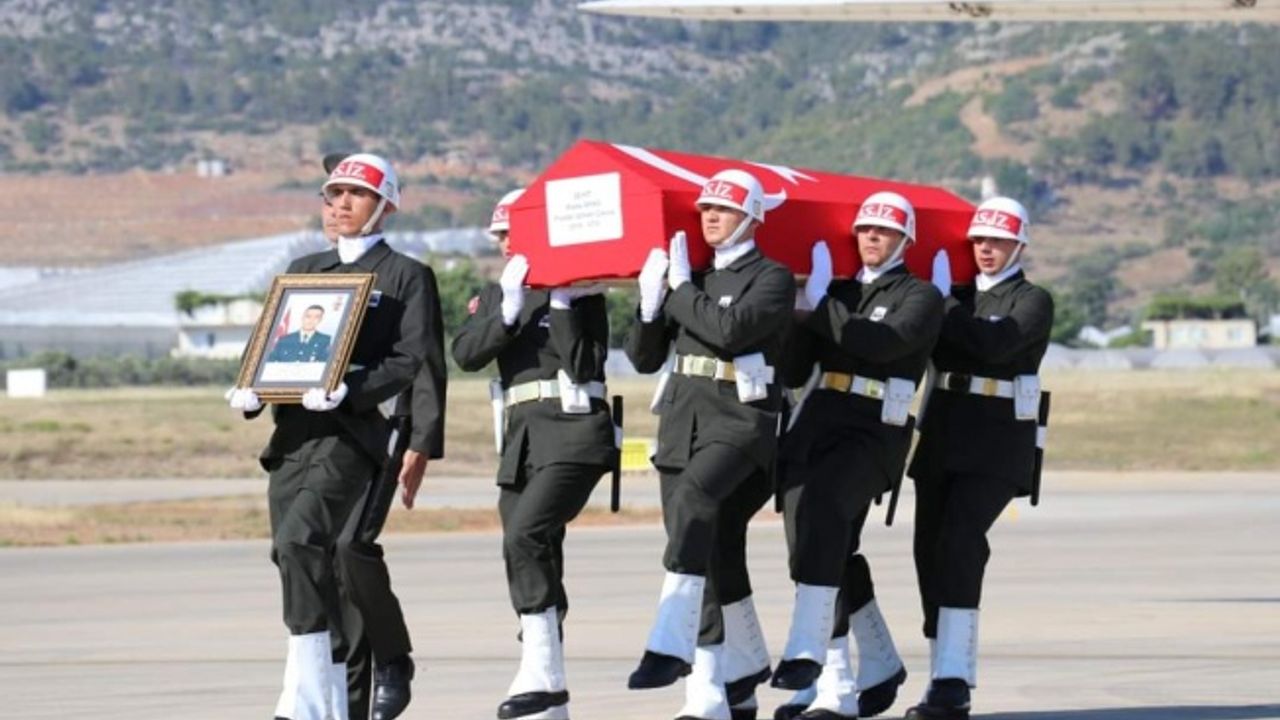 Şehit Uzman Çavuş Aras’ın cenazesi Alanya’ya getirildi
