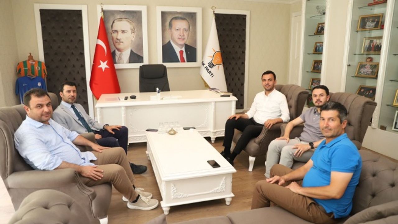 BAŞKAN TOKLU'DAN KAYMAKAM ÜRKMEZER'E ZİYARET