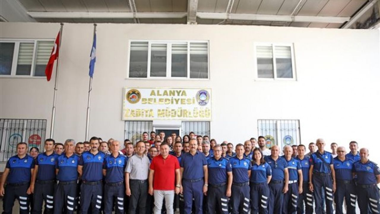 BAŞKAN YÜCEL’DEN ZABITA PERSONELLERİNE BAYRAM TEŞEKKÜRÜ