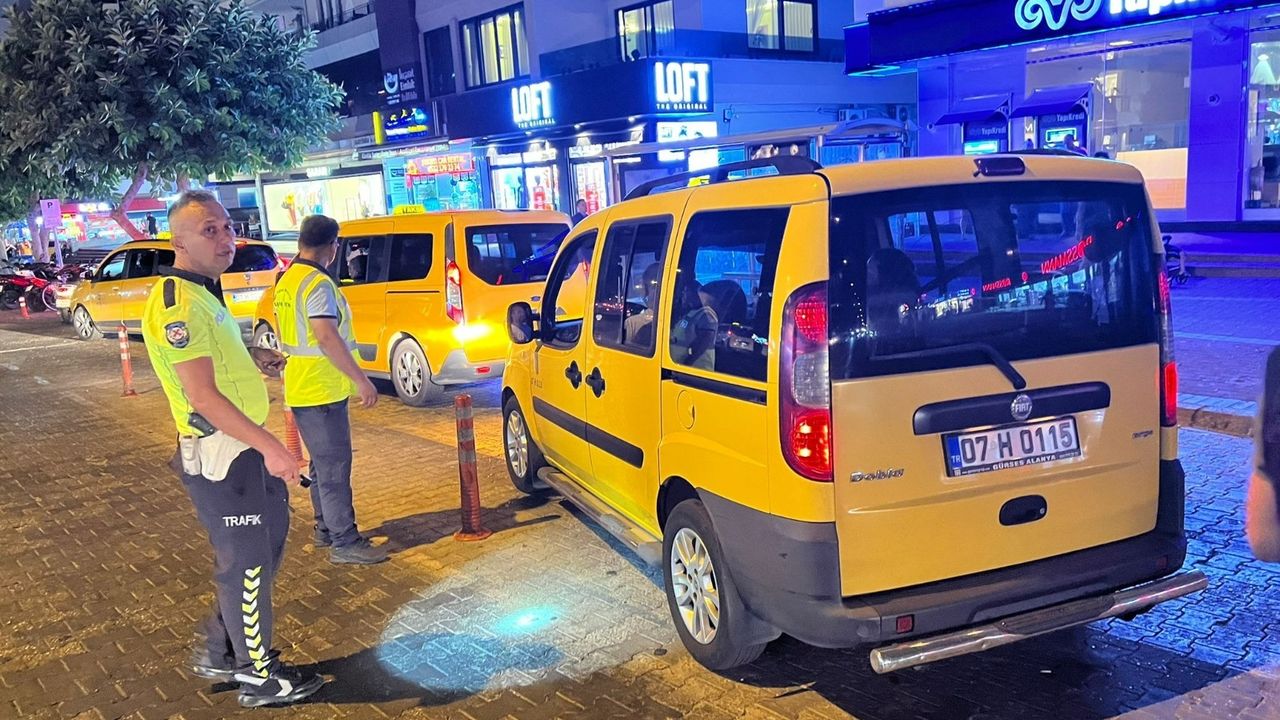 Taksicilere ceza yağdı