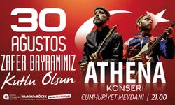 Büyükşehir Belediyesi 30 Ağustos’ta Athena konseri düzenliyor
