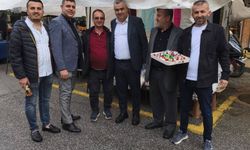 BAŞKAN GÖK, PAZARCI ESNAFI İLE BAYRAMLAŞTI