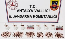 Alanya’da jandarmadan uyuşturucu operasyonu