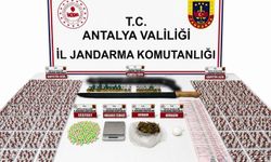 ALANYA'DA UYUŞTURUCUDAN TUTUKLANDILAR