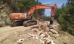 BÜYÜKŞEHİR ALANYA HİZMET BİRİMİ KIRSALDA ÇALIŞIYOR