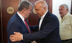 BBP LİDERİ DESTİCİ'YE ALANYA'DAN SÜRPRİZ ZİYARET