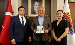 ERDEM, KIRGIZİSTAN HEYETİNİ AĞIRLADI