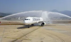 GAZİPAŞA HAVALİMANI'NDA YOLCU TRAFİĞİ