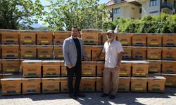 BELEDİYEDEN ÜRETİCİYE KOVAN DESTEĞİ