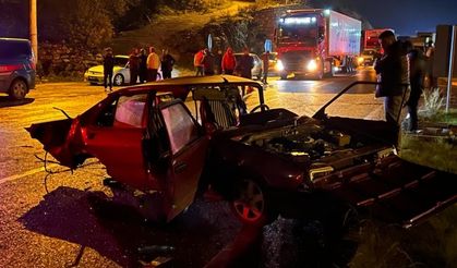 YEŞİLÖZ'DE FECİ KAZADA 1 ÖLÜ