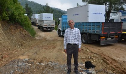 Büyükşehir Belediyesi Akçatı’nın su sorununu çözüyor