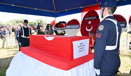 ŞEHİDİMİZ DUALARLA UĞURLANDI