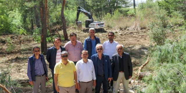 GAZİPAŞA'DA MEZARLIK PROJESİ BAŞLADI