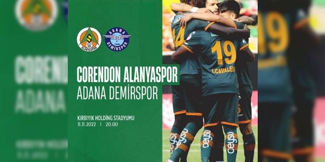 Alanyaspor, Adana Demirspor'u konuk edecek