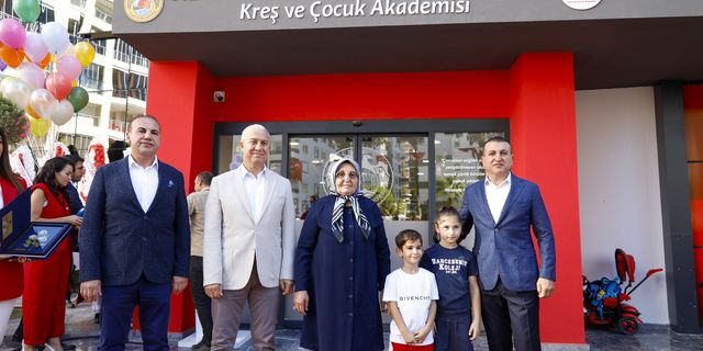 MAHMUTLAR'DA KREŞ AÇILDI