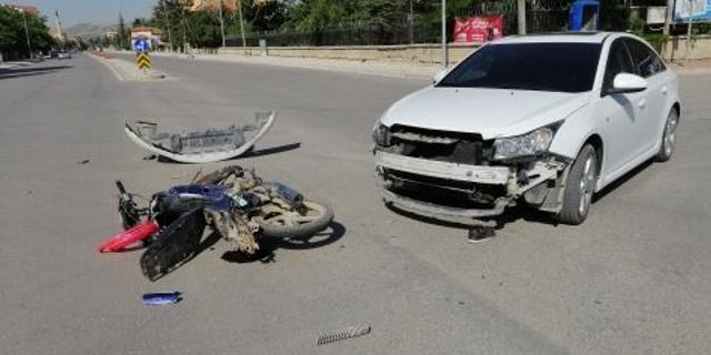 MOTOSİKLET KAZALARI BİTMEK BİLMİYOR