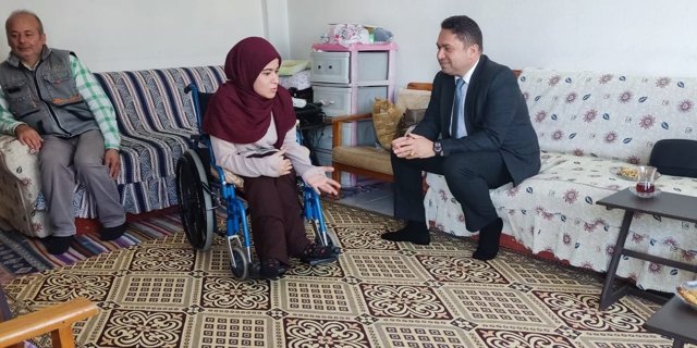 REKTÖR TÜRKDOĞAN'DAN ANLAMLI ZİYARET