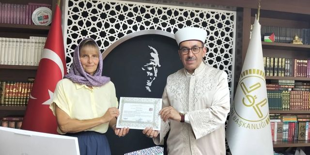 ALMAN VATANDAŞI MÜSLÜMAN OLDU